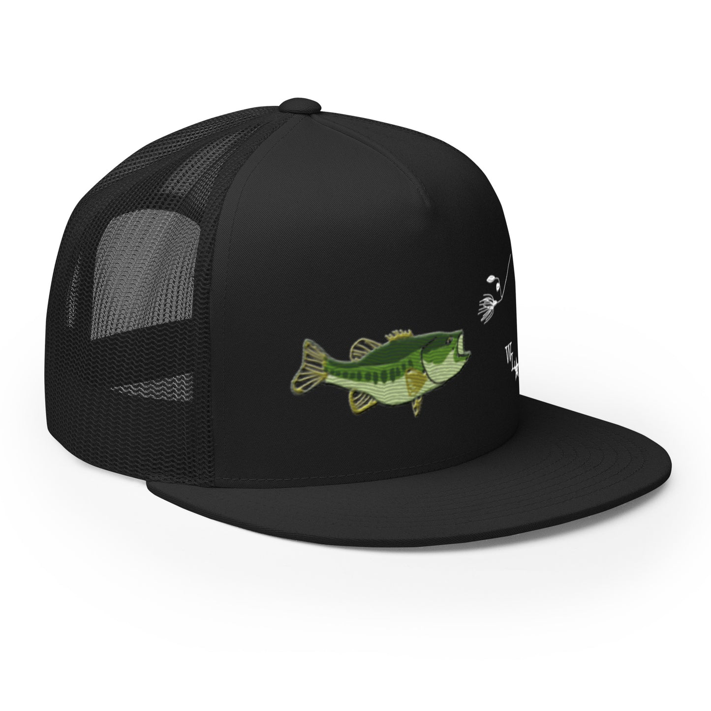 Largemouth Bass 5 Panel Trucker