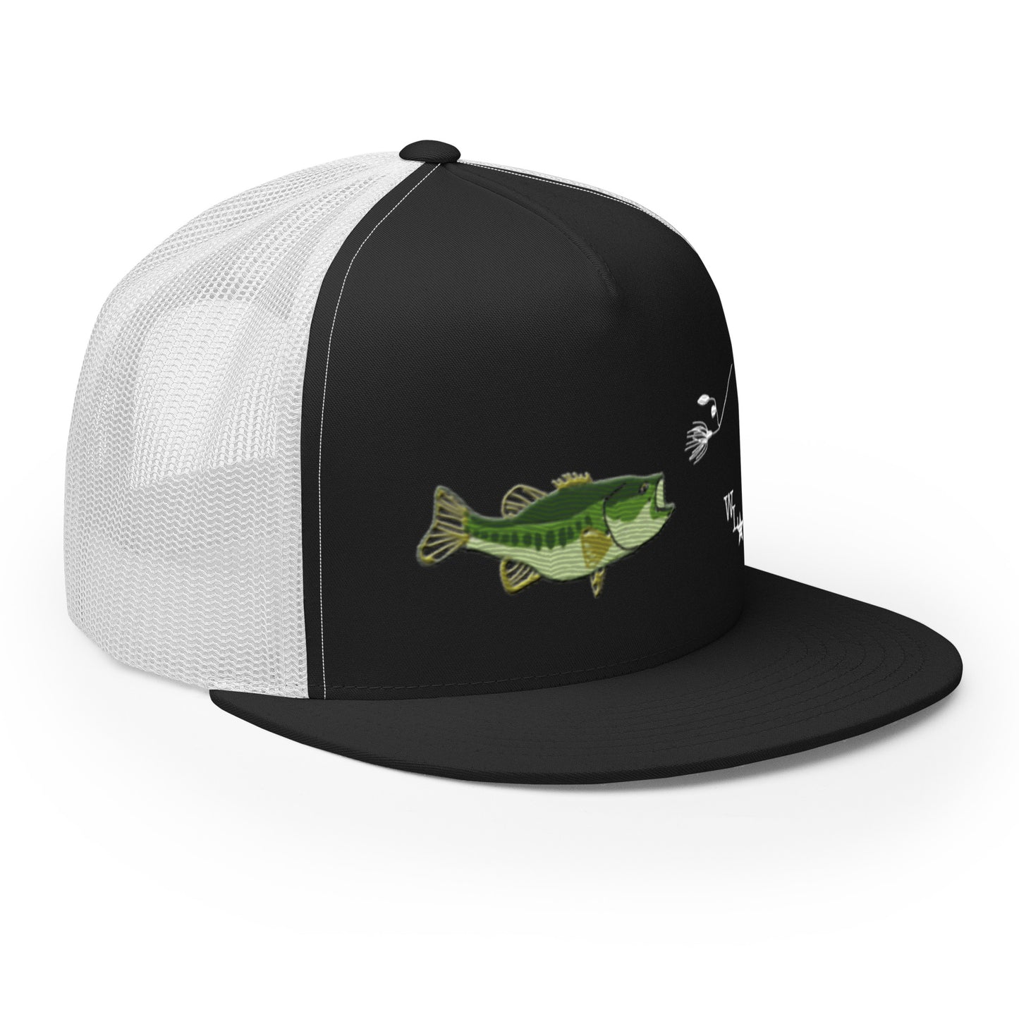 Largemouth Bass 5 Panel Trucker