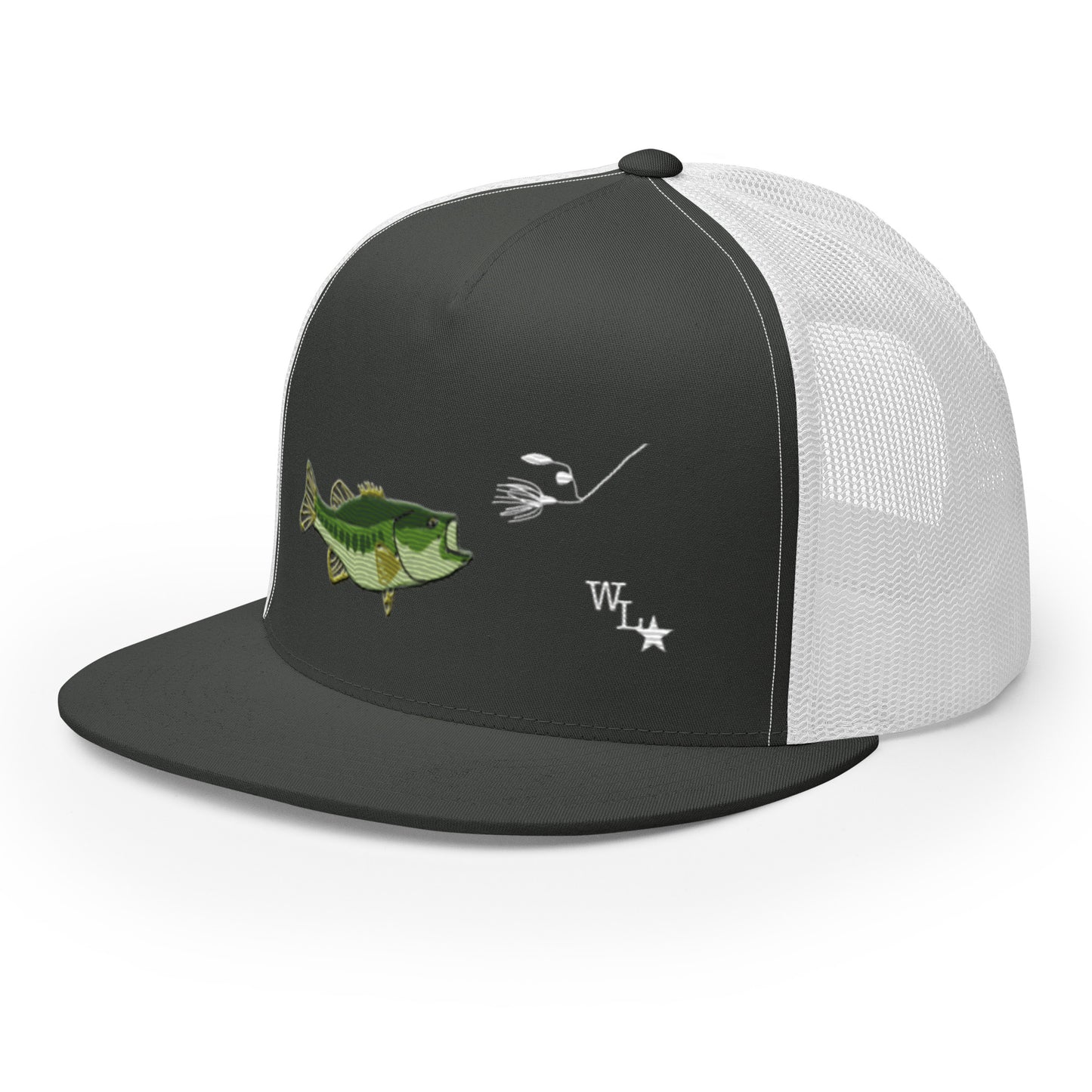 Largemouth Bass 5 Panel Trucker