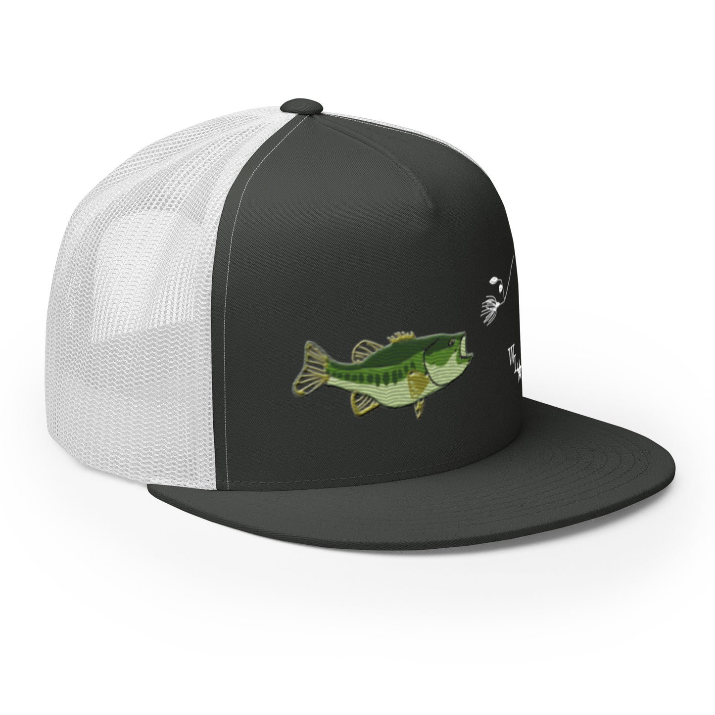 Largemouth Bass 5 Panel Trucker