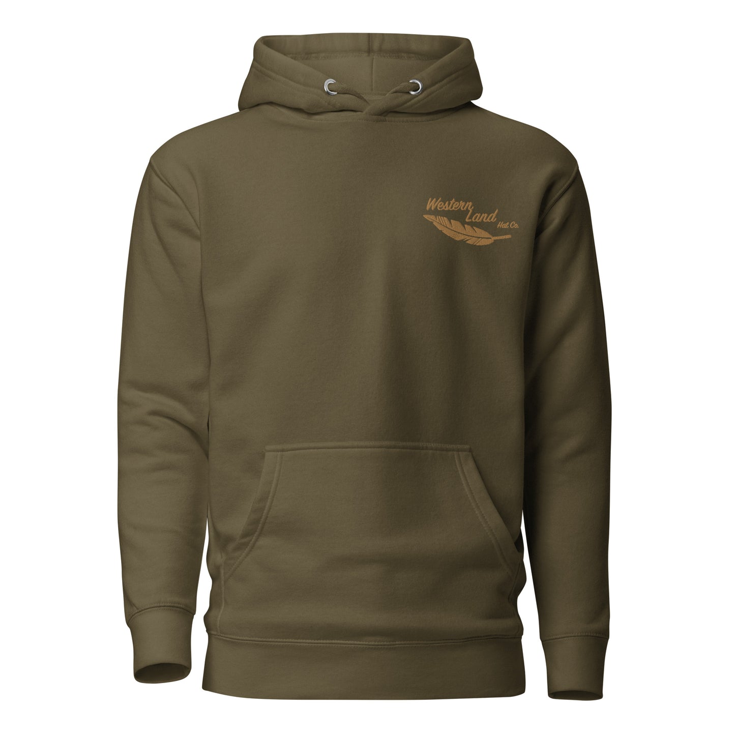 Gold Feather Hoodie