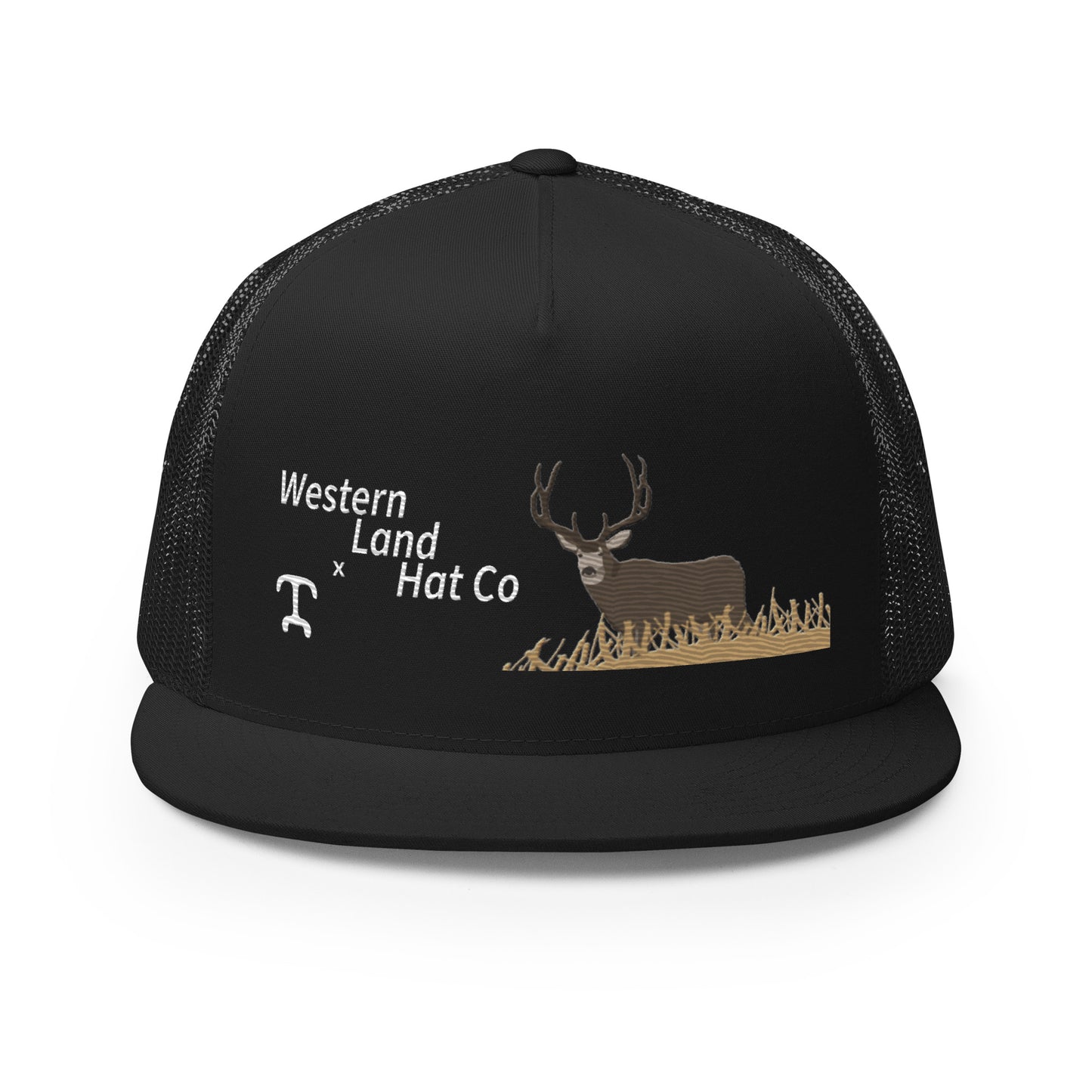 Eckert Ranch X Western Land Hat Co Mule Deer 5 panel