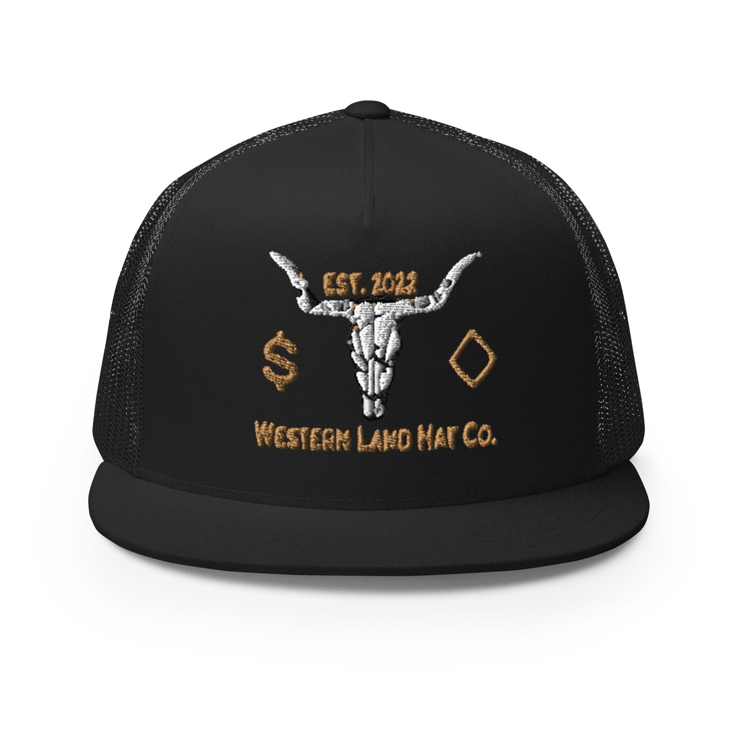 Dollar Diamond Ranch 5 Panel Trucker