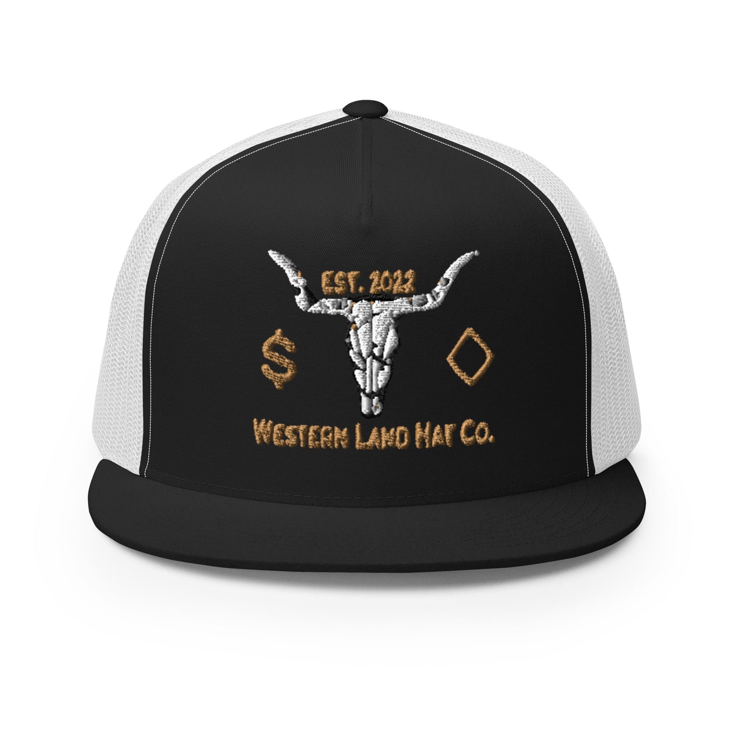 Dollar Diamond Ranch 5 Panel Trucker