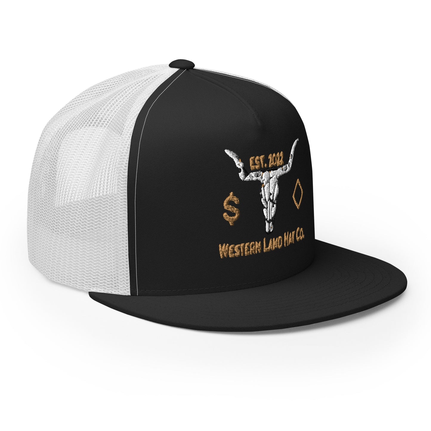 Dollar Diamond Ranch 5 Panel Trucker