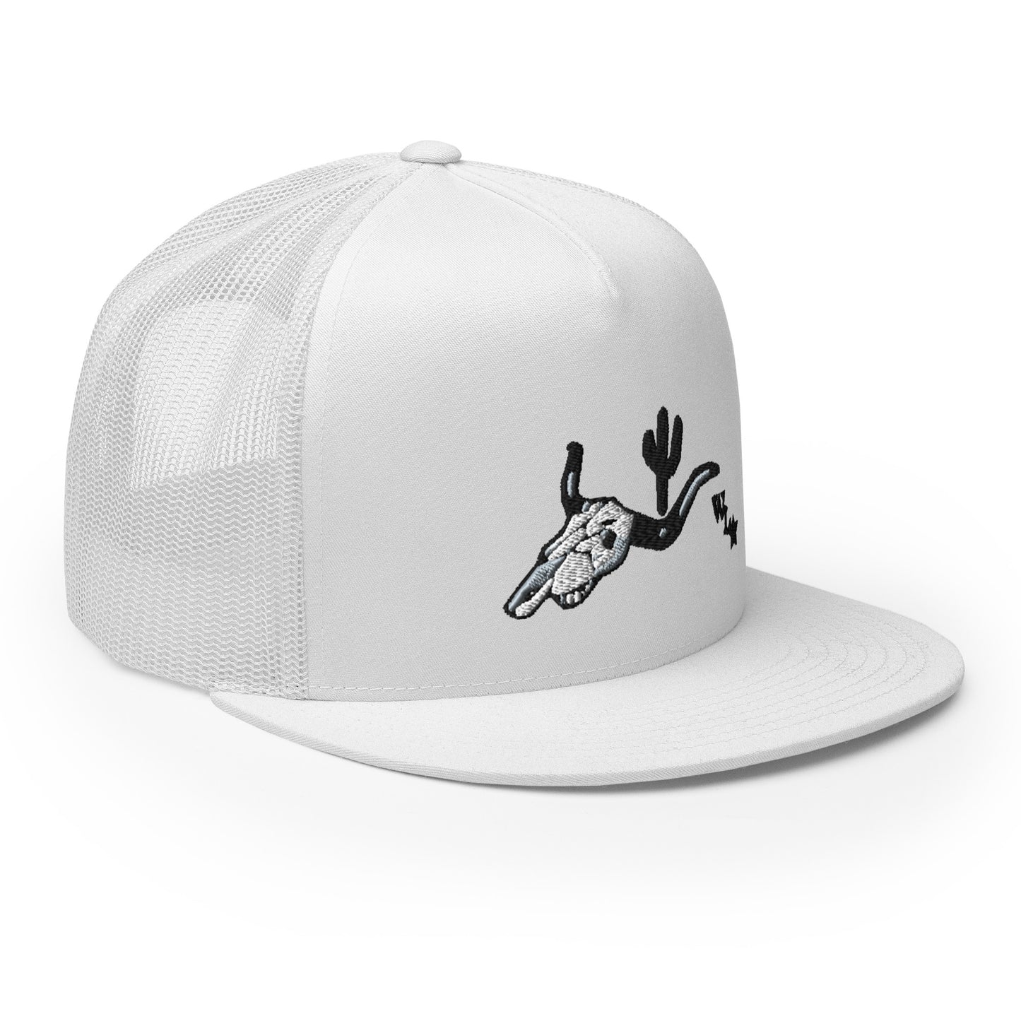 Cactus Bull Skull, 5-panel Trucker