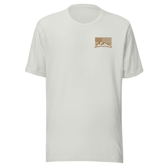 Gold America Mountain Tee